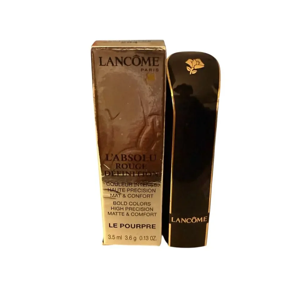 Lancome L'Absolu Rouge Definition Lipcolor 0.12oz /3.4g Le Pourpre 294 NEW